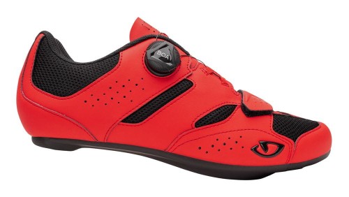 BUTY MĘSKIE SZOSOWE GIRO SAVIX II bright red roz.45 
