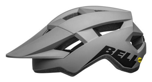 KASK MTB BELL SPARK INTEGRATED MIPS matte gloss gray black roz. Uniwersalny (54–61 cm) 