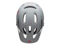 KASK MTB BELL 4FORTY cliffhanger matte gloss gray crimson roz. M (55-59 cm)