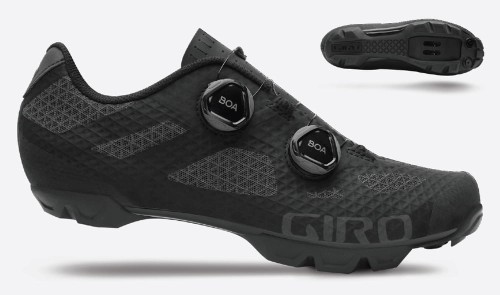 BUTY MTB MĘSKIE  GIRO SECTOR black dark shadow roz.45 
