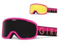 DAMSKIE GOGLE ZIMOWE GIRO MOXIE PINK THROWBACK (szyba ULTRA BLACK 9% S3 + YELLOW 77% S1)