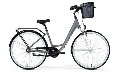 Rower Miejski Merida CITYWAY 328, 40 CM, GRAY MARINE