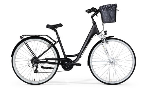 Rower miejski MERIDA CITYWAY 828, 40 CM, BLACK