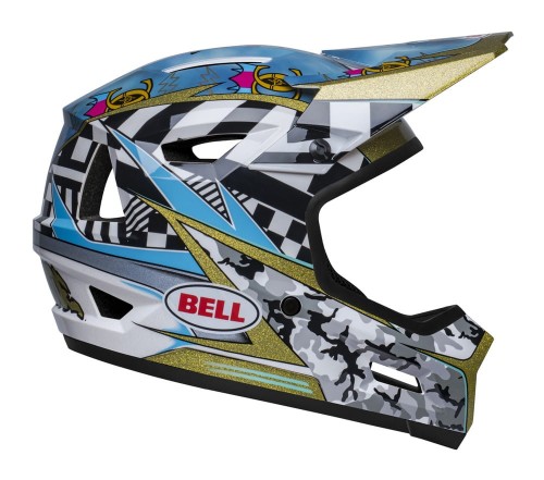 Kask full face BELL SANCTION 2 DLX MIPS caiden 24 gloss black white roz. M (55–57 cm)