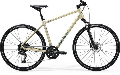 Rower crossowy Merida CROSSWAY 300 L(55) SILK CHAMPAGNE(BLUE)