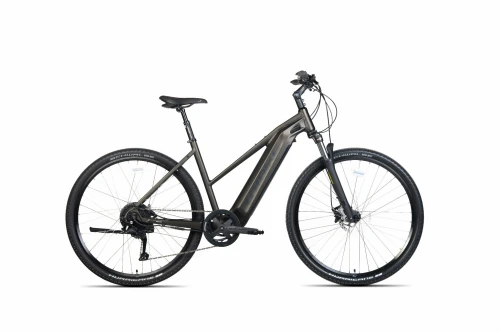 Rower Elektryczny Damski UNIBIKE FALCON/D-21/CIEMNOZIELONY
