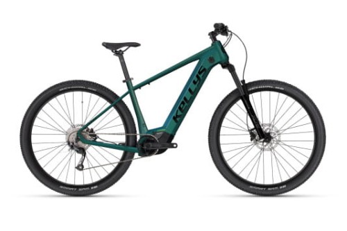 Rower Elektryczny MTB Kellys TYGON R10 AIR P MAGIC GREEN M 29" 725Wh