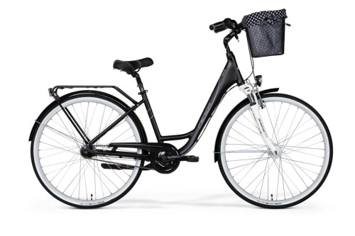 Rower Miejski Merida CITYWAY 728, 40 CM, BLACK