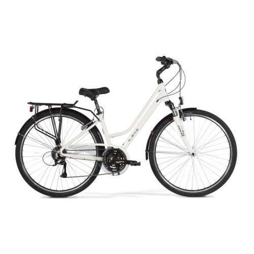 Rower trekkingowy damski M-BIKE T_BIKE 9.1 LADY, 40CM, WHITE 