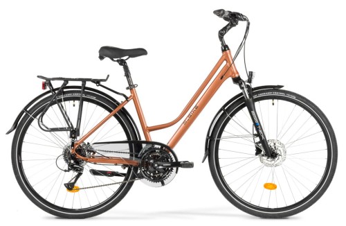 Rower Trekkingowy Damski M-BIKE FREEWAY 9300 LADY 45CM ALIVIO COPPER /2025