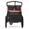 BURLEY  PRZYCZEPKA DZIECIĘCA CUB X ATOMIC RED