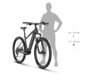 Rower Elektryczny MTB Kellys TYGON R50 P GRAPHITE BOREALIS  L 29" 820Wh 