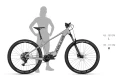 Rower Elektryczny MTB Kellys TAYEN RS50 P MOCHA GREY M 29" 820Wh