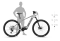 Rower Elektryczny MTB Kellys TYGON RS10 P MOCHA GREY L 29" 725Wh