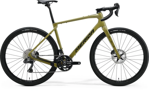 Rower Gravel Merida SILEX 8000 LOW KEY GREEN (GOLD/BLACK)