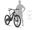 Rower Elektryczny MTB Kellys THEOS R50 P STEEL BLUE M 29"/27.5" 725Wh