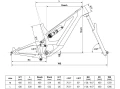 Rower Elektryczny MTB Kellys THEOS F60 SH ANTHRACITE M 29"/27.5" 820Wh 