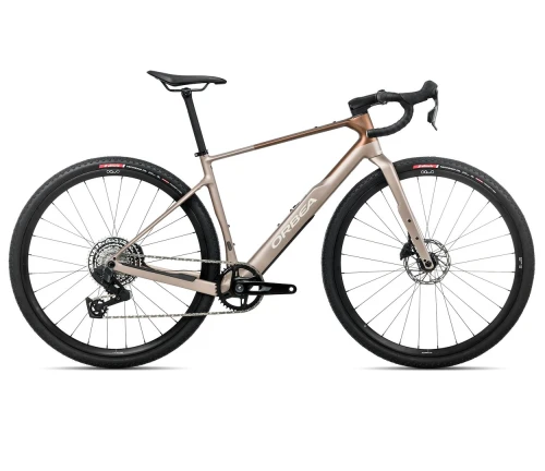 Rower Gravel ORBEA TERRA M31eTEAM 1X Nickel-Cinnamon