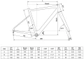 Rower Elektryczny Gravel KELLYS e-Soot 70 Ivory White 28"