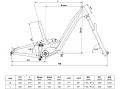 Rower Elektryczny MTB KELLYS Theos RSE40 P Rose Gold 29"/27.5" 725Wh