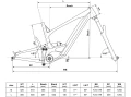 Rower Elektryczny MTB KELLYS Theos RS10 P Rose Gold 29"/27.5" 725Wh