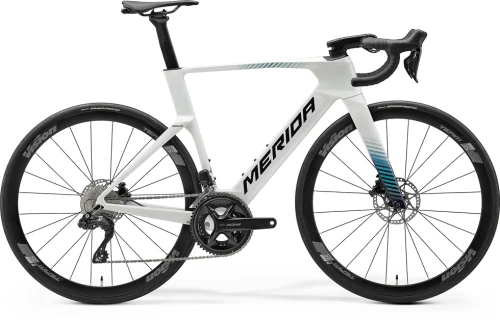 Rower Szosowy MERIDA REACTO 5000 PEARL/BLUE(TEAL) 2027