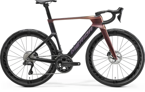 Rower Szosowy MERIDA REACTO 8000 RAINBOW PURPLE/BLACK(PURPLE) 2027