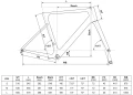 Rower szosowy KELLYS URC 50 Arctic Sky
