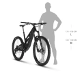 Rower elektryczny MTB KELLYS Theos F100 SH 29"/27.5" 825Wh