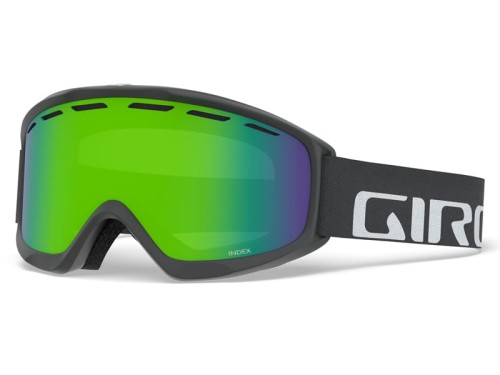 MĘSKIE GOGLE ZIMOWE GIRO INDEX TITANIUM WORDMARK (szyba LODEN GREEN 26% S2)