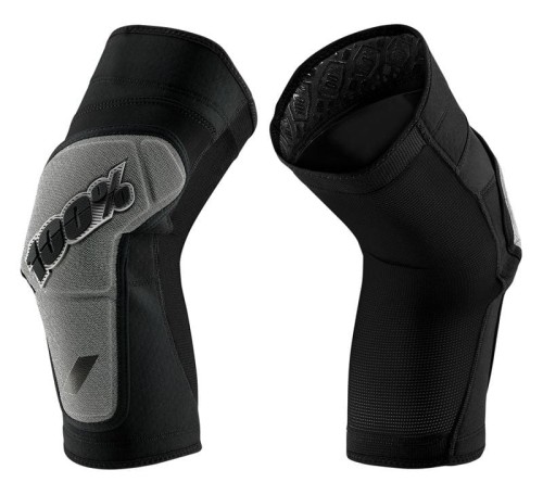 OCHRANIACZE NA KOLANA 100% RIDECAMP Knee Guard black grey roz. M (NEW)