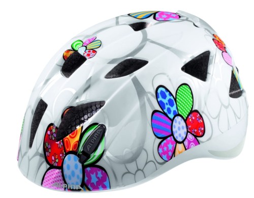 ALPINA KASK XIMO FLASH WHITE FLOWER 47-51