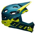 KASK FULL FACE BELL SUPER DH MIPS SPHERICAL matte gloss blue hi-viz roz. S (52–56 cm)
