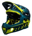 KASK FULL FACE BELL SUPER DH MIPS SPHERICAL matte gloss blue hi-viz roz. S (52–56 cm)