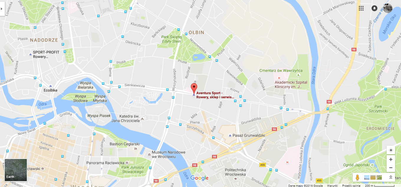 aventura sport jak dojechać